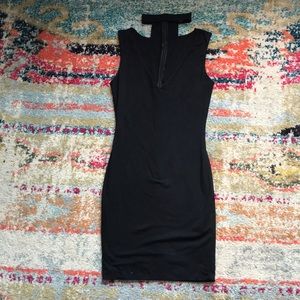 LBD with choker detail